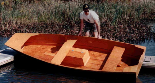 Как сделать деревянную лодку - плоскодонку: чертеж