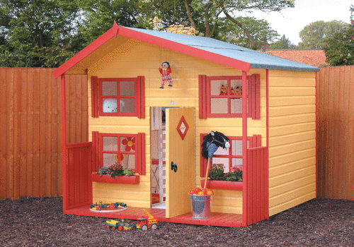 Детский домик на свежем воздухе