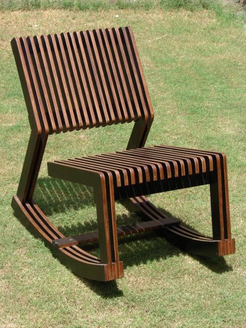 Кресло из фанеры: изготовление и проектирование конструкции на трех ножках и кресла-качалки